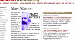 New features at SocialistWorker.org